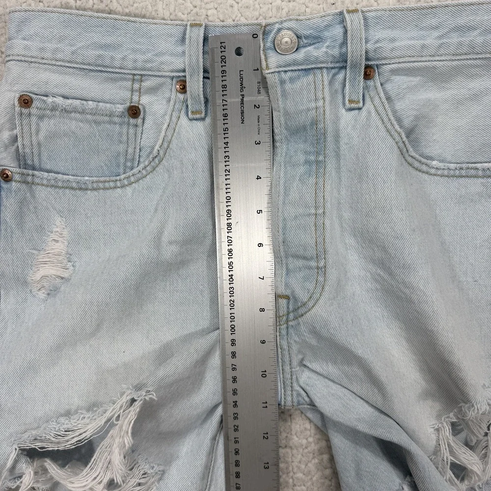 Levi's Denim Cutoff Shorts Women's 30 (31x6) Distressed Boho Festival Beach
